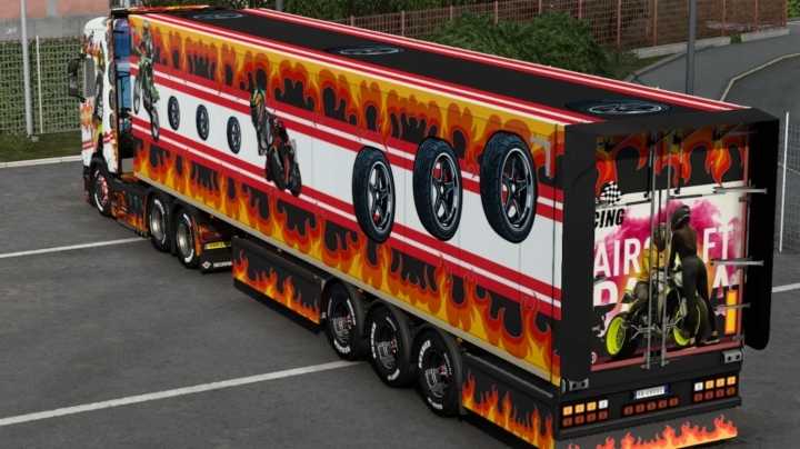 Scania Bike Riders Skin ETS2 1.47