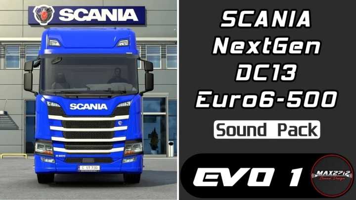 Scania Nextgen 500 Dc13 Sound Pack ETS2 1.46