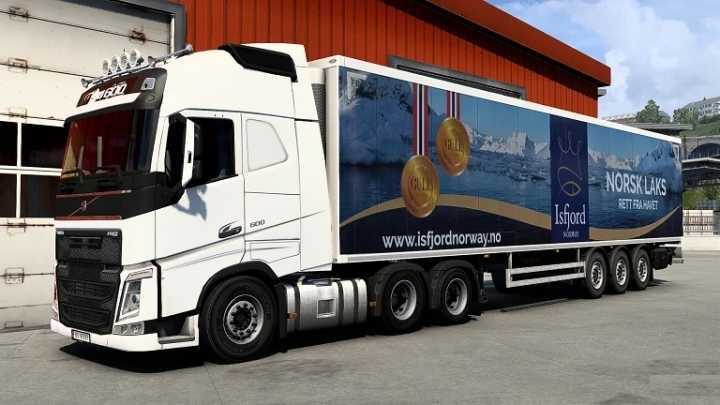 Scs Trailer Isfjord Skin ETS2 1.46