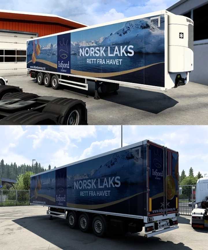 Scs Trailer Isfjord Skin ETS2 1.46
