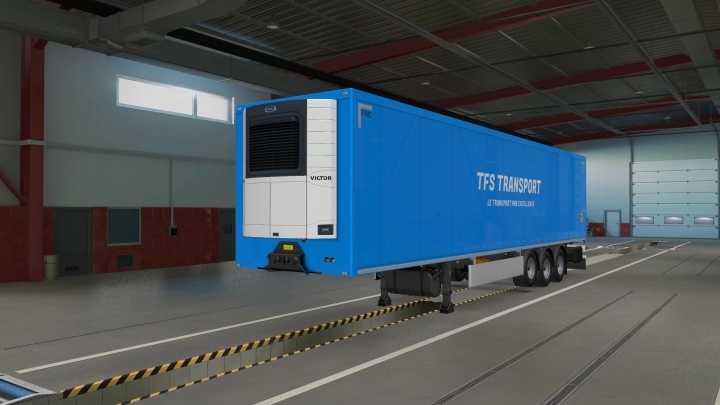 Skin Tfs Transport For Renault And Trailer ETS2 1.46