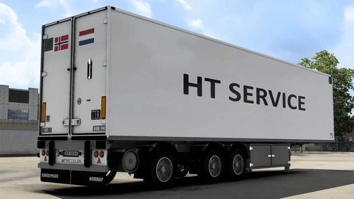 Skinable Ht Service Trailer ETS2 1.46