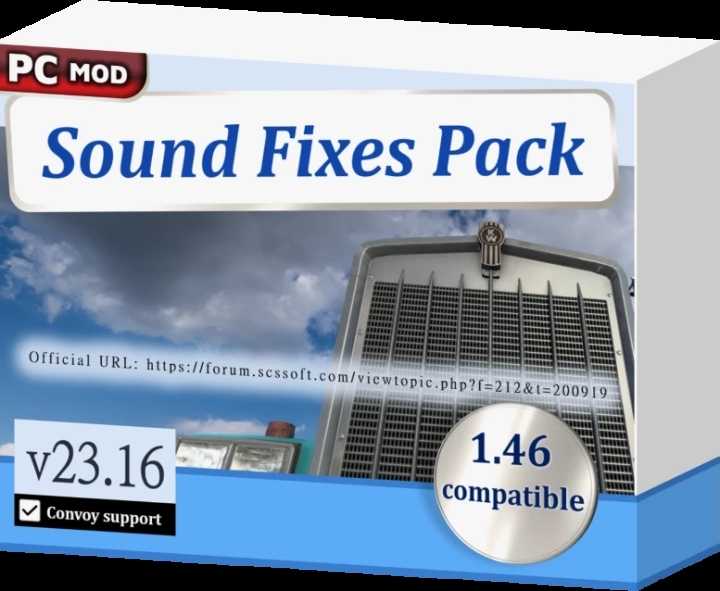 Sound Fixes Pack V23.16 ETS2 1.46