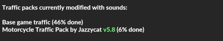 Sound Fixes Pack V23.18.1 ETS2 1.47