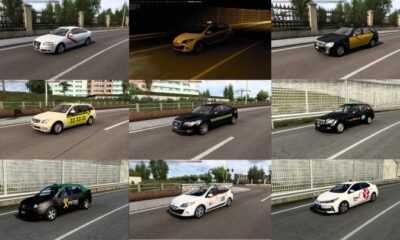 Пакет Taxi Traffic Pack V3.4 ETS2 1.46