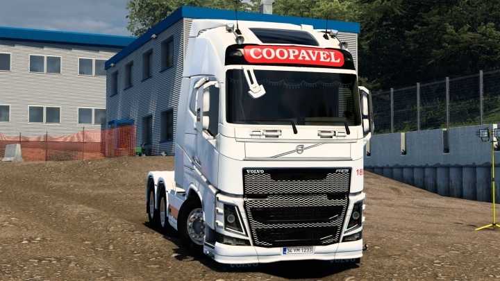 Volvo Fh 2012 Coopavel Skin V1.0 ETS2 1.47