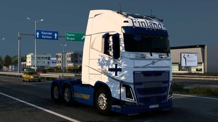 Volvo Fh 2012 Finland Skin V1.0 ETS2 1.47
