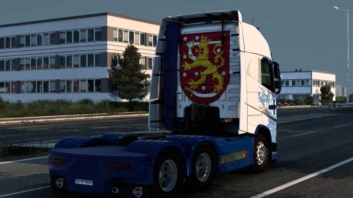 Volvo Fh 2012 Finland Skin V1.0 ETS2 1.47