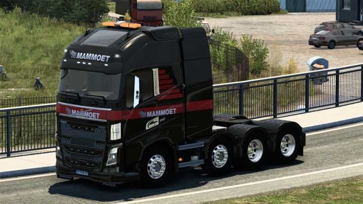 Volvo Fh 2012 Mammoet Skin V1.0 ETS2 1.47