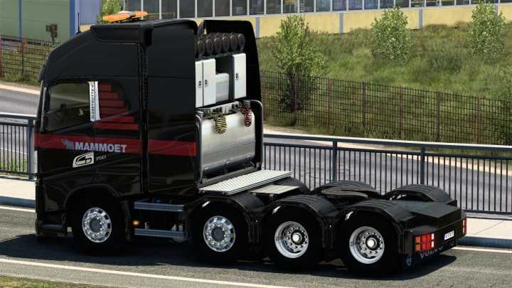 Volvo Fh 2012 Mammoet Skin V1.0 ETS2 1.47