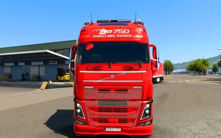 Volvo Fh 2012 Xl Vigili Del Fuoco Skin ETS2 1.46