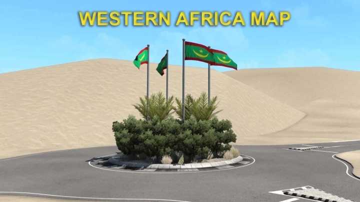 West Africa Update V0.02 ETS2 1.46