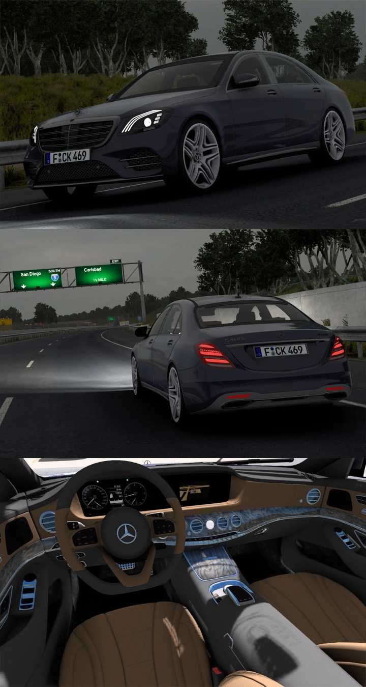 Mercedes-Benz W222 S-Class S-400D V4.5 ATS 1.47