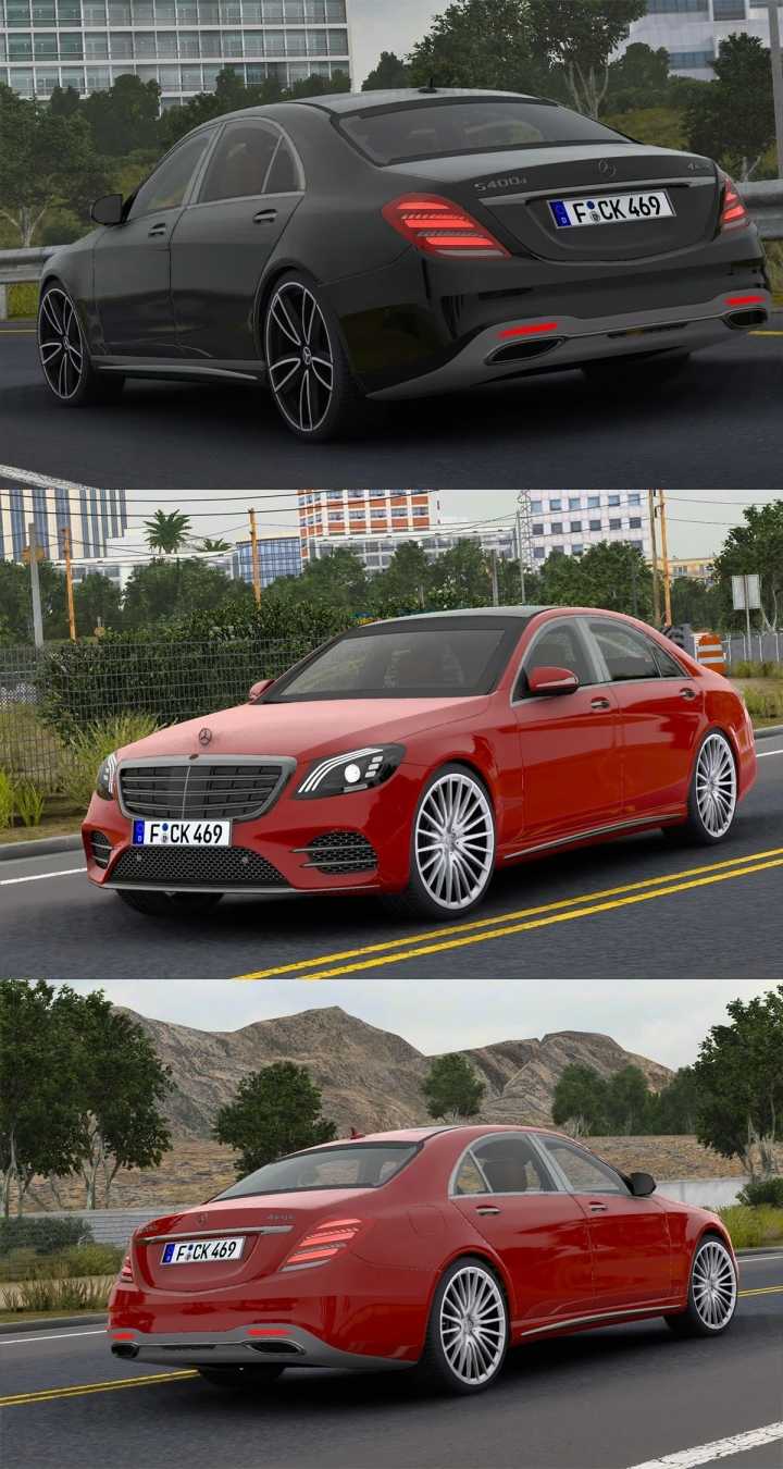 Mercedes-Benz W222 S-Class S-400D V4.5 ATS 1.47