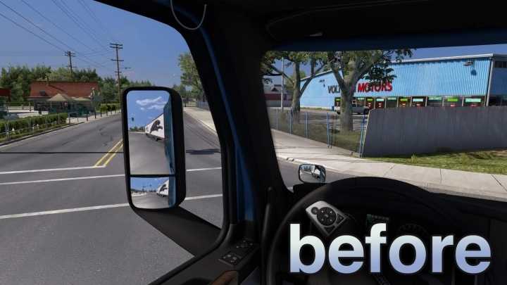 Real Viewing Angle In Mirrors ATS 1.47