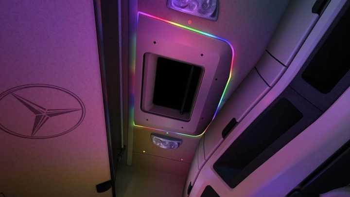 Actros Plus Mp4 Cabin Overhaul V1.1.7 ETS2 1.47