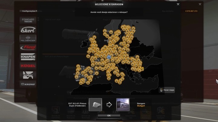 All Trailers Unlocked V1.0 ETS2 1.47