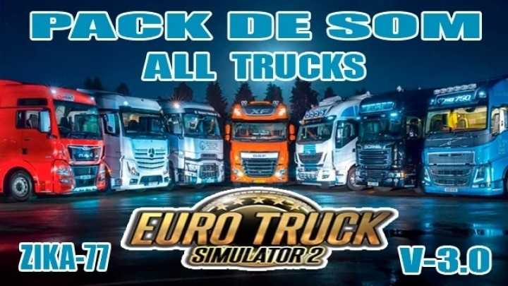 All Trucks Sound Pack V3.0 ETS2 1.47