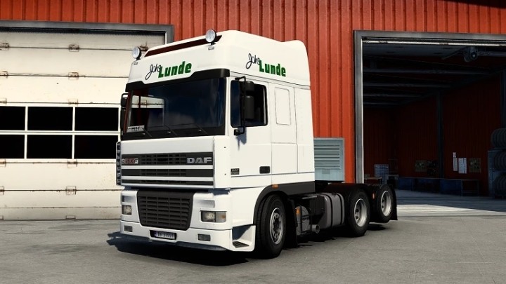Daf Xf95 Johs Lunde Skin ETS2 1.46