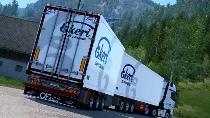 Ekeri Full Trailers Revision Addon ETS2 1.47