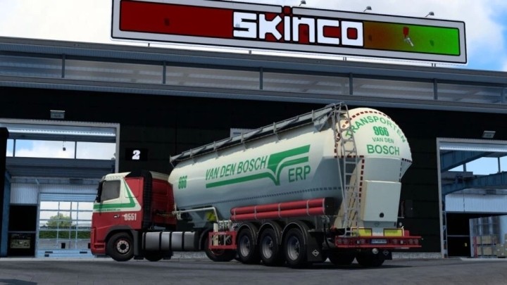 Fh Classic + Trailers (All Scs) Van Den Bosch Skinpack V1.0 ETS2 1.47