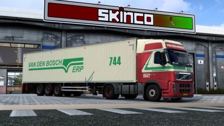 Fh Classic + Trailers (All Scs) Van Den Bosch Skinpack V1.0 ETS2 1.47