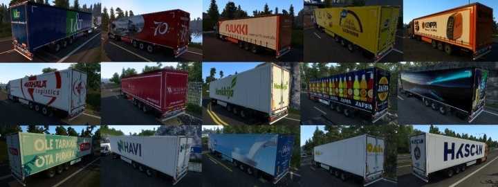 Finnish Ai Trailers Pack V4.1.2 ETS2 1.47