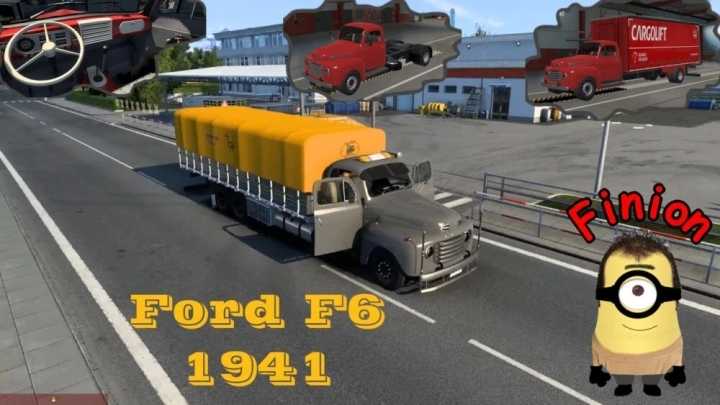 Ford F6 1941 Truck ETS2 1.47