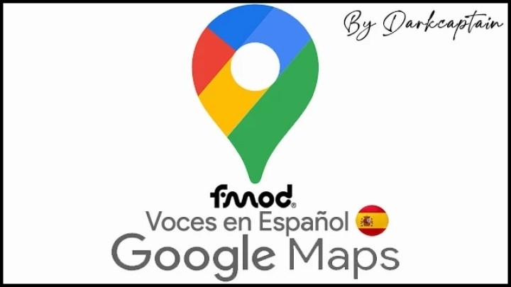 Google Maps Spanish Voices Navigation ETS2 1.47