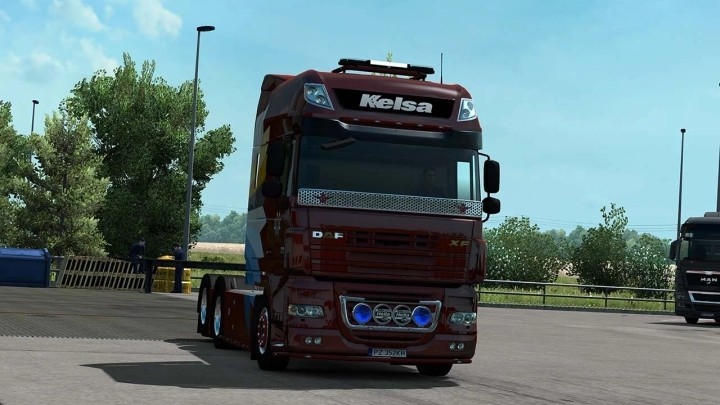 Kelsa Lightbars For Daf Xf 105 & 106 ETS2 1.47