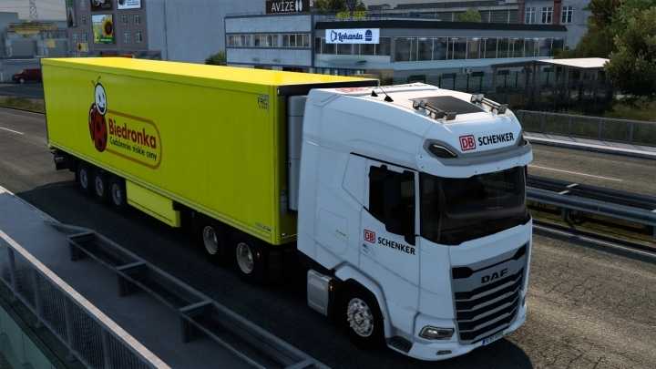 Krone Cool Liner Biedronka Skin V1.0 ETS2 1.47