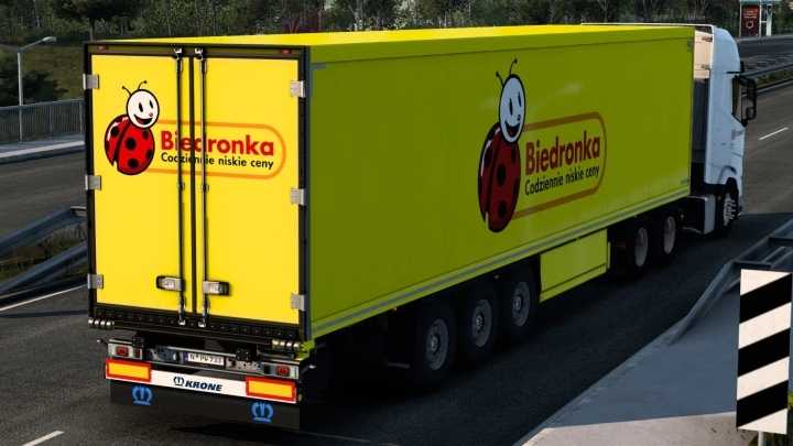 Krone Cool Liner Biedronka Skin V1.0 ETS2 1.47