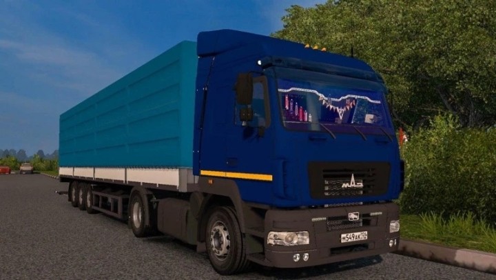 Maz 5440-A9 Truck ETS2 1.47