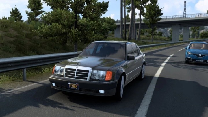 Mercedes-Benz E500 W124 ETS2 1.47