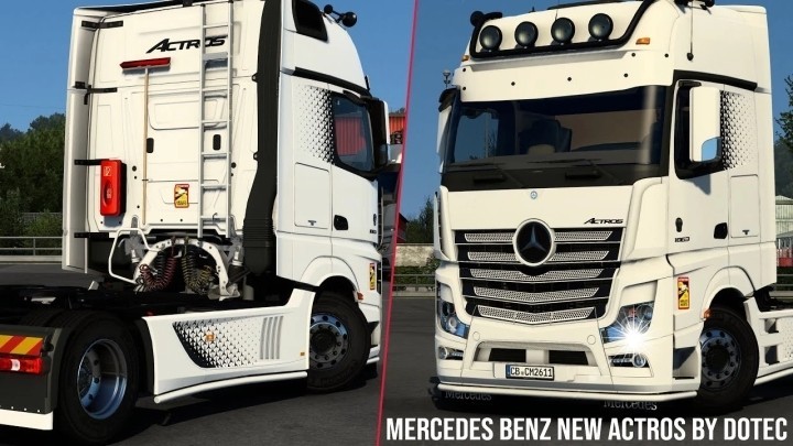 Mercedes-Benz New Actros By Dotec V1.1 ETS2 1.47