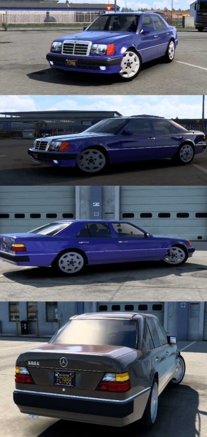 Mercedes-Benz W124 ETS2 1.46