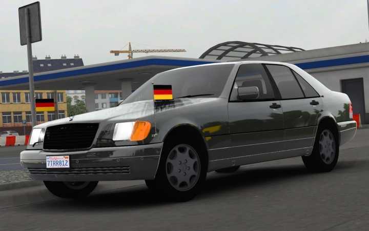 Mercedes-Benz W140 S-Class S600 V1.1 ETS2 1.47