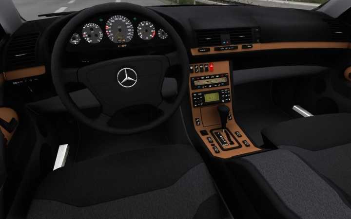 Mercedes-Benz W140 S-Class S600 V1.1 ETS2 1.47