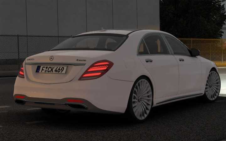 Mercedes-Benz W222 S-Class S-400D V4.5 ETS2 1.47