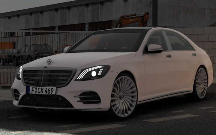 Mercedes-Benz W222 S-Class S-400D V4.5 ETS2 1.47