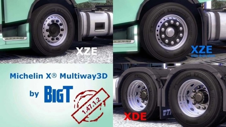 Michelin X Multiway 3D ETS2 1.47