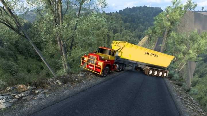 New Addon Extreme Road Map With Map Sitinjau Lauik V10 ETS2 1.47