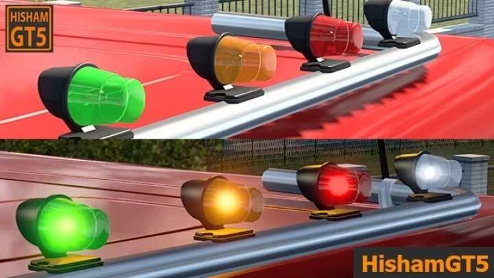 Oldschool Marker Led Light Pack V1.0 ETS2 1.47