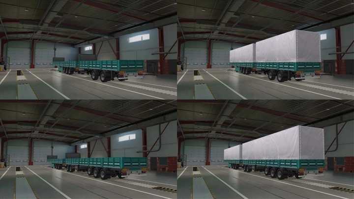 Ownable Opentop Trailer ETS2 1.46