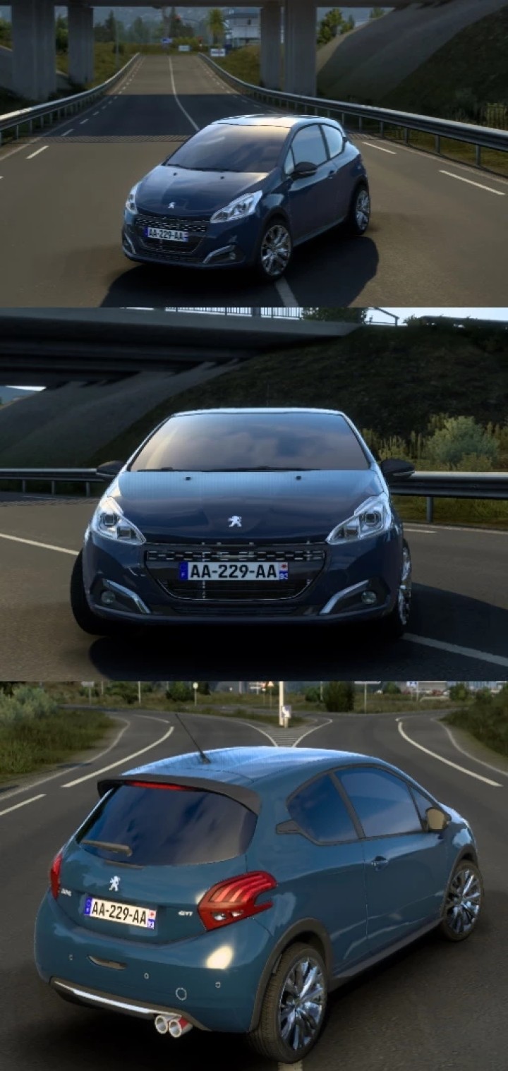 Peugeot 208 2014 ETS2 1.47