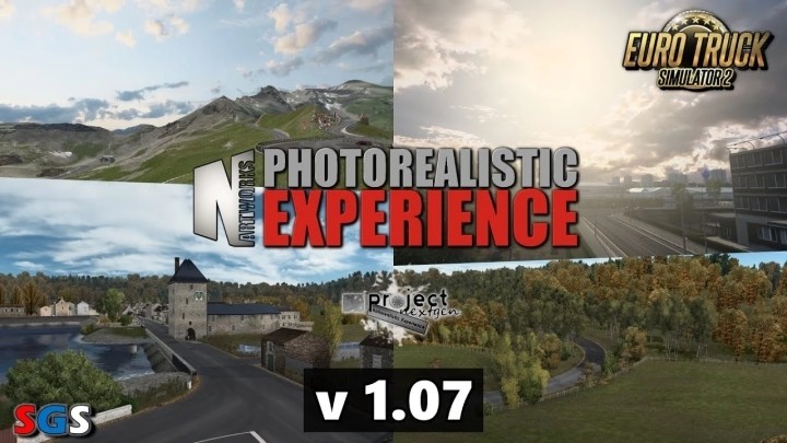 Project Next-Gen And Pbr Road Pack V1.07 ETS2 1.47