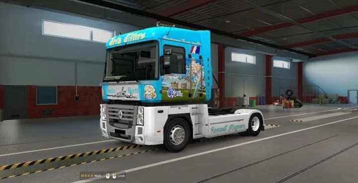 Renault Azur Lane: Ffnf Emile Bertin Skinpack V1.0 ETS2 1.47