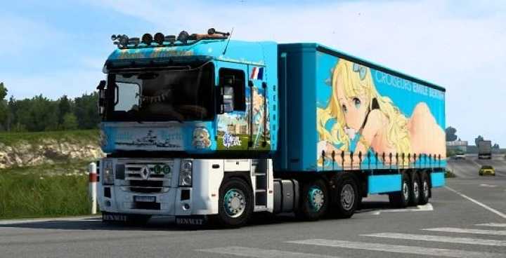 Renault Azur Lane: Ffnf Emile Bertin Skinpack V1.0 ETS2 1.47