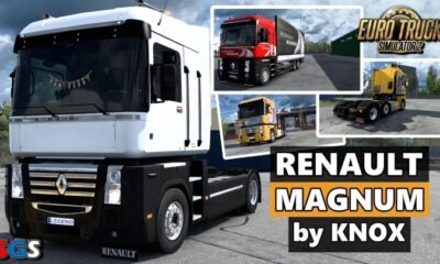 Обновления Renault Magnum Исправляют ETS2 1.47