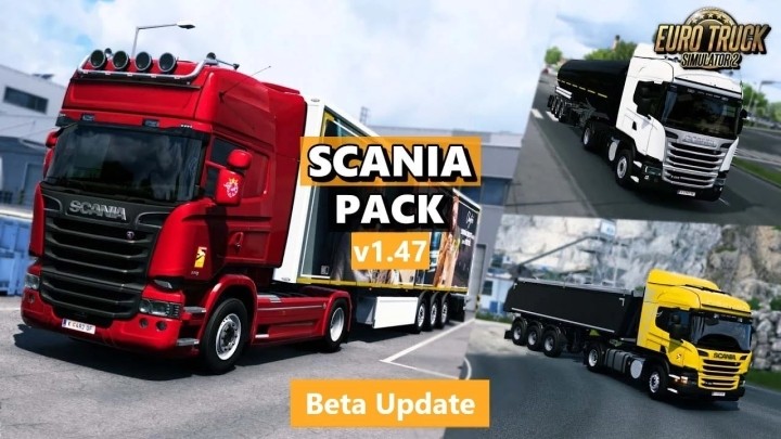 Scania P-G-R And Streamline Series Pack ETS2 1.47